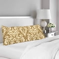 thumbnail image 2 of ABPHOTO Damask Seamless Pattern Body Pillow Covers Pillowcase 20x60 inch Classical Style Body Pillow Case Protector, 2 of 2