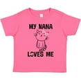 thumbnail image 3 of Inktastic My Nana Loves Me Girls Girls Toddler T-Shirt, 3 of 5