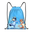 thumbnail image 1 of Zufioo Bluey Sac de Sport Imprimé Sac de Gym à Ficelles Lavable en Machine Sac à Dos Robuste pour Hommes Femmes-Petit, 1 of 6