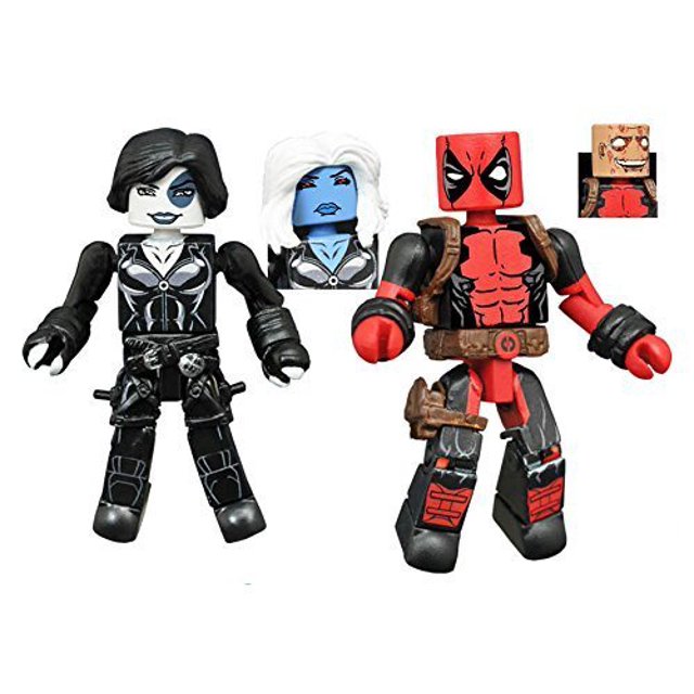 Minimates Series 65 Marvel Now Deadpool & copycat como Domino Minimates 69978800