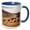 Blue/White, variant on 3drose, Morocco, Erg Chegaga or Chigaga, Saharan Sand Dune, Camels 03, 11oz Mug