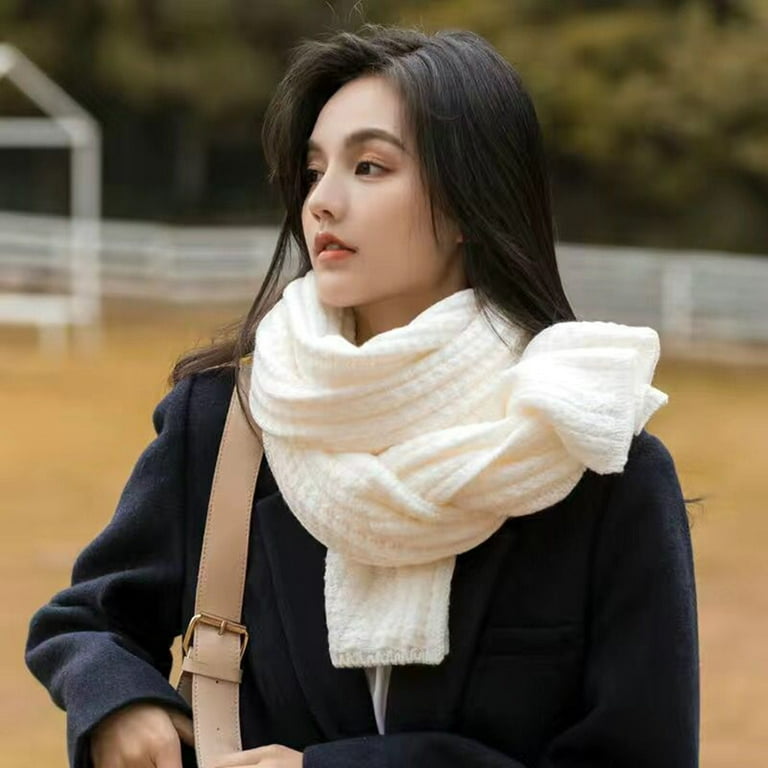 White hotsell scarf walmart