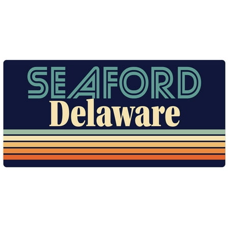 

Seaford Delaware 5 x 2.5-Inch Fridge Magnet Retro Design