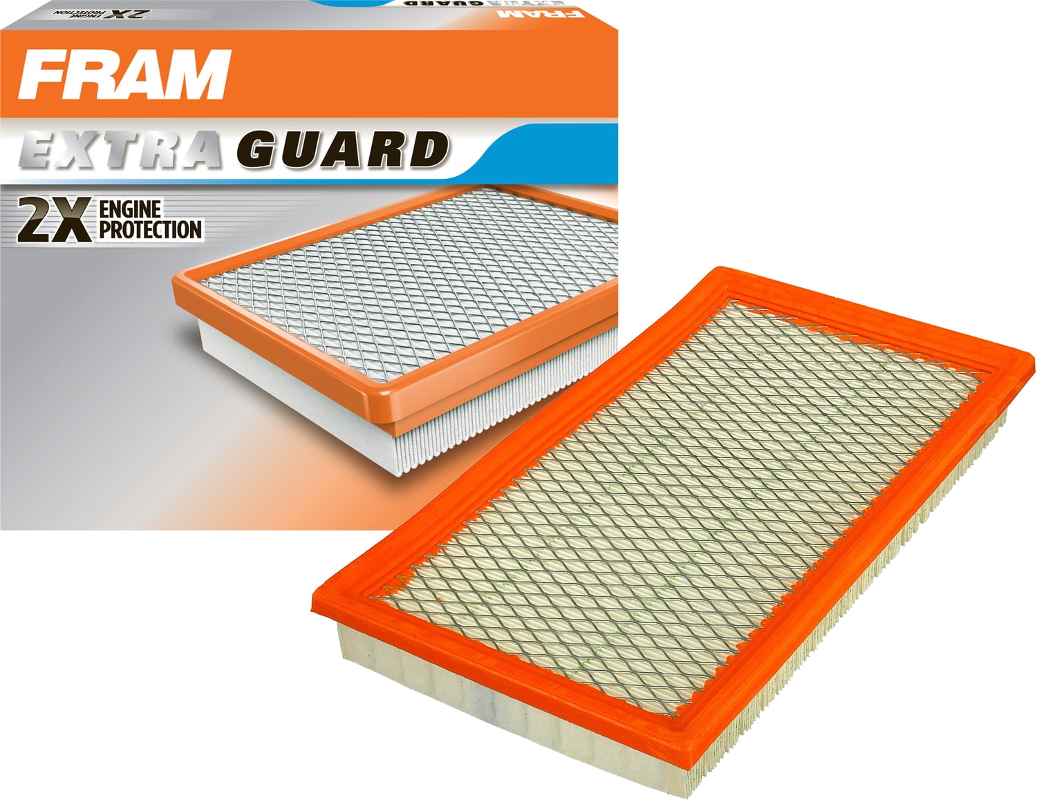 FRAM Extra Guard Air Filter, CA7414 for Select Caterpillar, Chrysler, Dodge, Eagle and Plymouth Vehicles