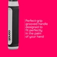 thumbnail image 6 of Conair Grip & Style Small Metal Round Hairbrush, Nylon Bristles and Rubber Handle, 6 of 10