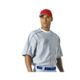 thumbnail image 1 of N4214 JERSEY DE BÉISBOL WARP PARA HOMBRE A4 GRIS/ROYAL XL Nave de la gota A4 N4214, 1 of 1