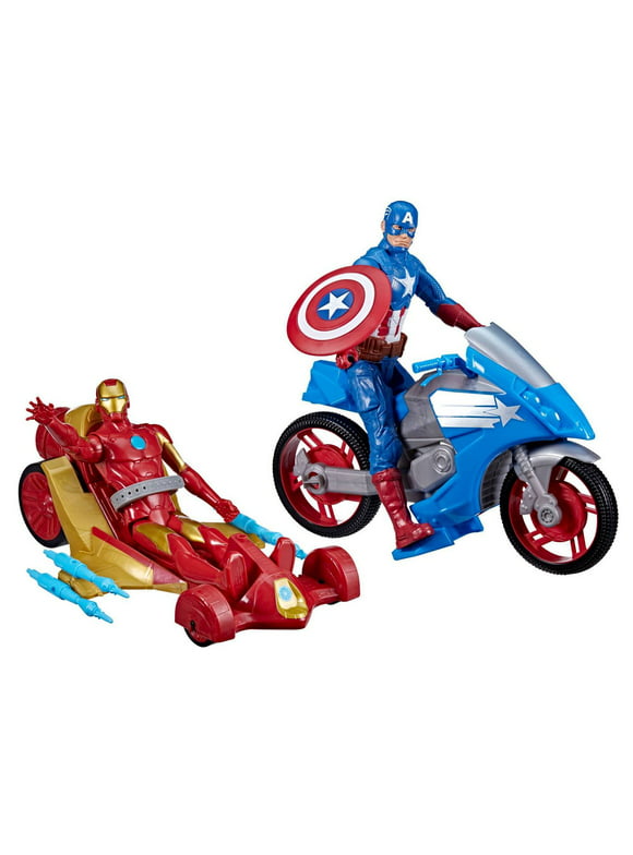 Marvel Avengers Titan Hero Series Figure And Vehicle 2pk