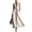 White, variant on Womens Vintage Stand Collar Sleeveless Color Blocked Loose Casual Dress Summer Lightweight Relaxed Fit Flowy Midi Tunic Daily Boho Style 2026 Navy S
