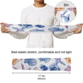 thumbnail image 6 of ALAZA Starfish Shells Conch UV Sun Protection Arm Sleeves UPF 50+ Compression Cooling Sleeve 1 Pair, 6 of 7