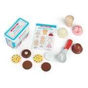 Melissa & Doug Scoops and Sandwiches 13-Piece Ice Cream Play Food Set