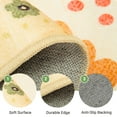 thumbnail image 4 of NewBuros 5'x7' Area Rugs, Boho Non Slip Washable Rugs for Living Room, Stain Resistant Soft Low Pile Indoor Floral Carpet for Bedroom Dining Room Office, Ivory Yellow, 4 of 9