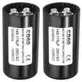 thumbnail image 1 of Uxcell 145-175uF/Mfd 250VAC 50/60Hz Motor Start Capacitor CD60 Run Capacitor 2 Pack, 1 of 5
