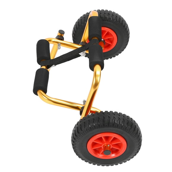 Kayak Dolly Trailer, Multipurpose Canoe Carrier Dolly Foldable for Small Boats