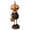 Black,22x2.8x2.4 Inch, variant on Primitive Pumpkin Friends,Primitive Farmhouse Halloween Resin Figurine,Vintage Halloween Figurines Collection,Hand-Painted Folk Art Pumpkin Statue,Resin Cute Pumpkin Head Sculpture,22x2.8x2.4 Inch