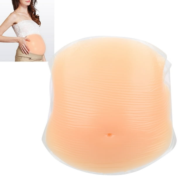 Silicone Pregnant Belly Artificial Belly Prosthetics Fake Pregnancy Belly  Prop