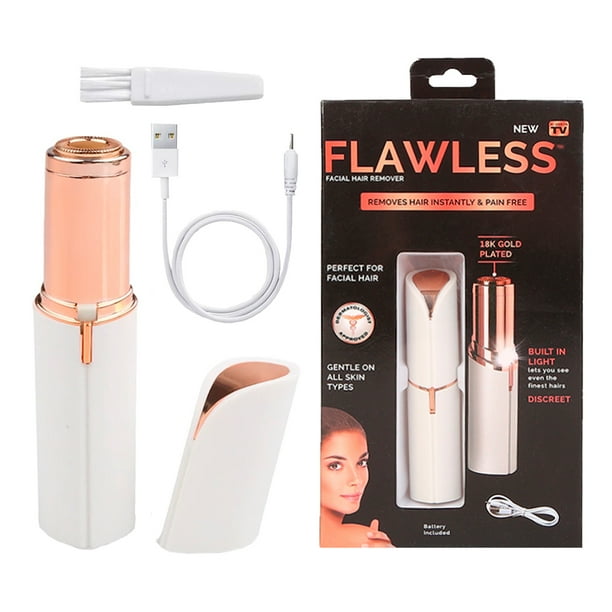 Depiladora Facial Electrica Removedora De Vello Recargable Gama Protect moderno