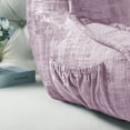 thumbnail image 5 of Home Soft Things Textured Velvet Bedrest Pillow - Mauve Shadows - 20" x 18" x 17", 5 of 7