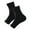 Black, variant on SPRING PARK Unisex Ankle Brace Compression Sleeve - Relieves Achilles Tendonitis, Joint Pain. Plantar Fasciitis Sock with Foot Arch Support Reduces Swelling & Heel Spur Pain Injury Recovery for Sports