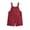 Wine, variant on Purcolt Short Overalls for Women Summer Casual Square Neck Adjustable Strap Button Down Baggy Bib Jumpsuit Comfort Loose Fit Wide Leg Romper With Pockets