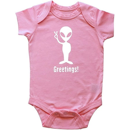 

Rocket Bug Greetings Alien Baby Bodysuit