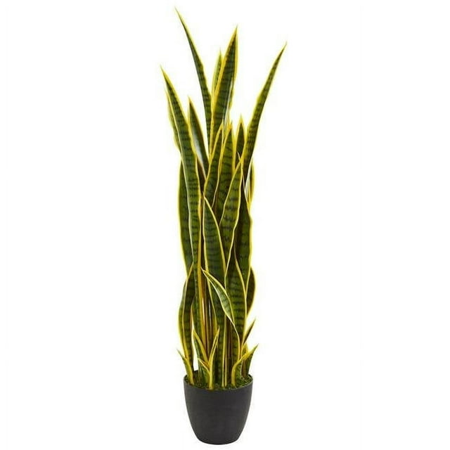 Nearly Natural 8306 Plante Artificielle Sansevieria 4 Po.