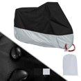 thumbnail image 2 of OUTAD Motorcycle Cover Universal Outdoor UV Protector Scooter All Season Waterproof Bike Outdoor Rain Dustproof Covers, 2 of 6