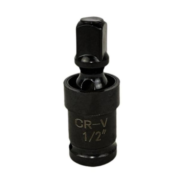 Dado de unión universal de 1/2 pulgada, acero, extensión de dado de impacto, destornillador de impacto 360 grados