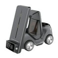 thumbnail image 2 of Xuanheng Cordless Charger 15W Desktop Phone Tablet Stand for Cell Phone Car Car Shape grey, 2 of 8