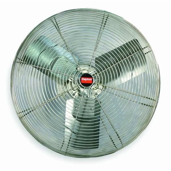 Dayton Pntd Wshdwn Air Crcltr,24"Blde Dia.,1Spd 1VCG1