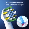 thumbnail image 4 of Oral-B FlossAction XFilaments Electric Toothbrush Replacement Brush Heads Refill, 4 of 14