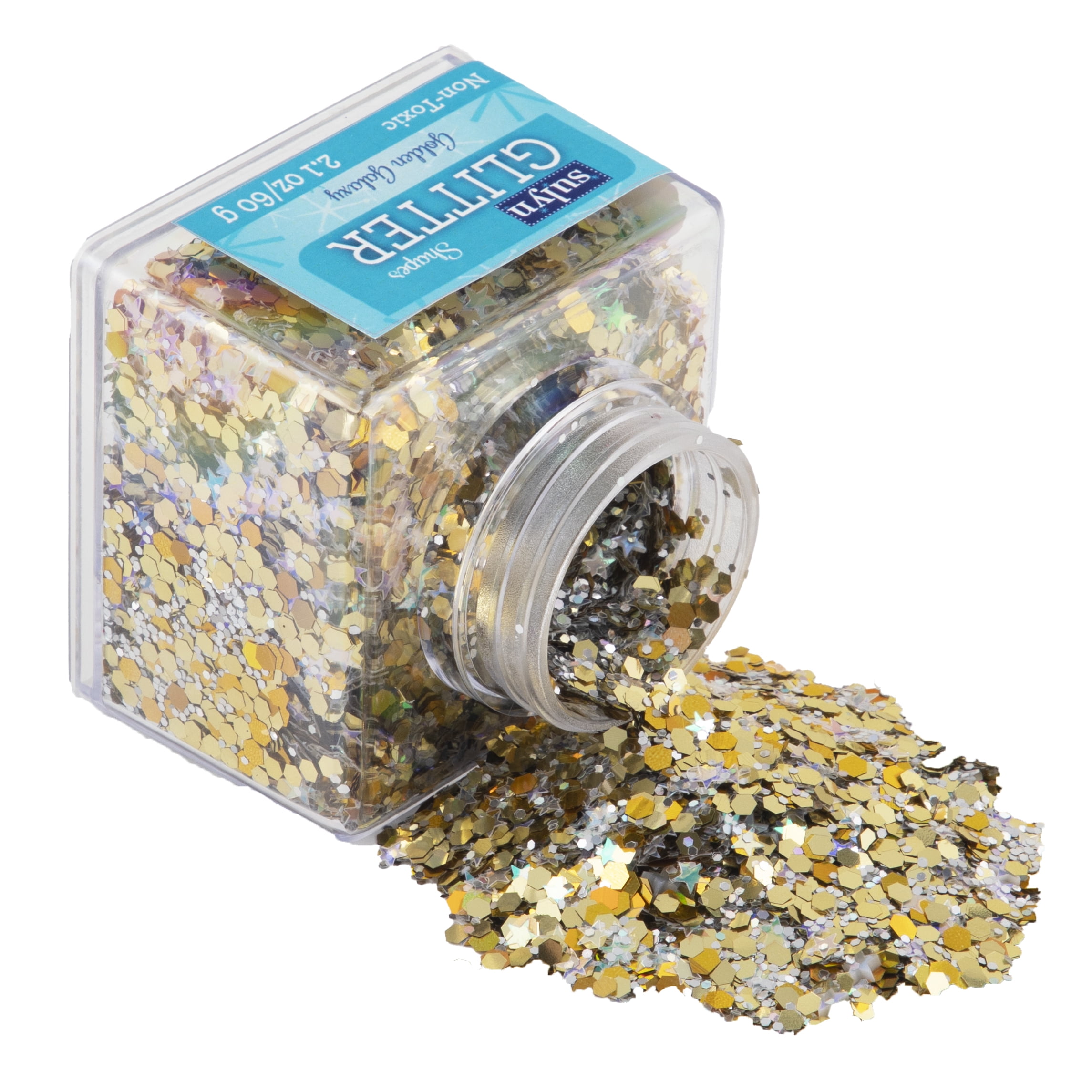 Sulyn Holographic Glitter Sample Pack, Non-Toxic Variety Pack, 9 Assorted  Colors, 0.63 ounces, 18 grams, SUL6654-97
