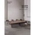 thumbnail image 3 of About modern large-scale employee training table, long strip table, large conference room table and chair combination My Lux Decor Round, 3 of 10
