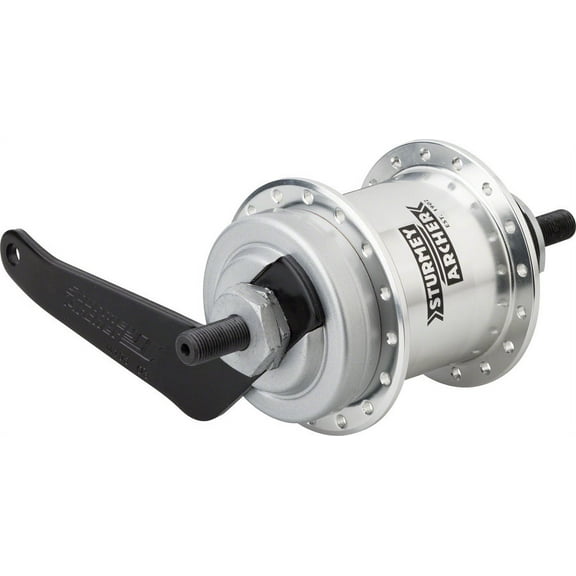 Sturmey Archer S1C Singlespeed Coaster Brake Hub, 32h, Silver