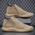 thumbnail image 6 of Casual Attire (Unisex) &  High-Top Boots - Slip-On Outdoor Casual Shoes with Low-Cut Tube , Men's Rubber Sole & Cushioned Insole - All-Terrain Traction for,, 6 of 8