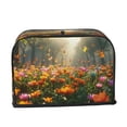 thumbnail image 2 of Picia Butterflies In Flower Field Print 2 Slice Toaster Cover , Toaster Protector Dustproof Kitchen Appliance Cover, Kitchen Appliance Dustproof Protector, 2 of 7