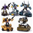 thumbnail image 3 of EDTara 5 In1 Transformation Action Figure Toys Robot Engineering Vehicle Aircraft Deformation Car Model Gifts For Boys And Girls, 3 of 9