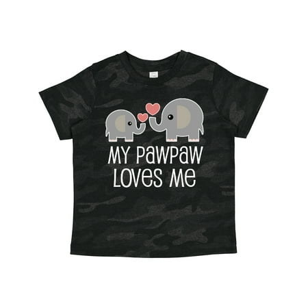 

Inktastic My Pawpaw Loves Me Boys or Girls Toddler T-Shirt