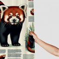 thumbnail image 3 of Orinice Red Panda Bathroom Decor Set - Colorful Luxury Polyester Fabric Shower Curtain with Hooks for Home Decoration 69x72, 3 of 7