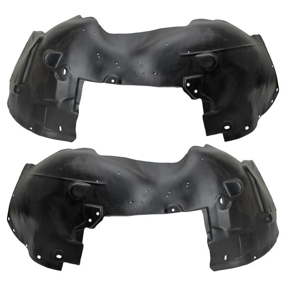 TRQ Front Inner Fender Liner Set Fits Select 2007-2013 Chevrolet Avalanche 2007-2014 Suburban 1500 Suburban 2500 Tahoe GM1250123 GM1251123