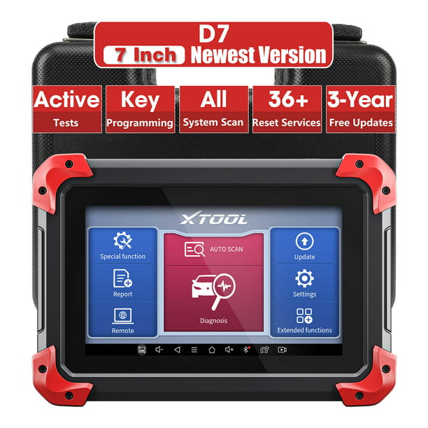 XTOOL D7 Automotive Scan Full System Bi-Directional Diagnostic Car Scanner, Services - Walmart.com