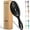 black, variant on Ninabella Detangling Hair Brush for Women & Men – Spiral Hairbrush for Straight & Curly Hair, No-Pull Styling – Cream