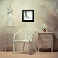 thumbnail image 4 of Atelier B Art Studio 15x15 Black Modern Framed Museum Art Print Titled - SEAGULL, 4 of 5