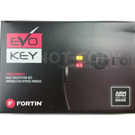 Fortin EVO-KEY Remote Car Starter Imobilizer Bypass