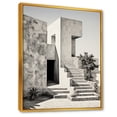 thumbnail image 2 of Designart "Minimalist Scenery Depicting The Harmony Of Elements V" Power Plants Floater Framed Canvas Prints, 2 of 5