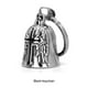 thumbnail image 2 of Guardurnaity Collar con colgante de Cruz guardián de campana de la suerte de aleación de Zinc para hombre, colgante de Ángel de motocicleta Punk Ropa, zapatos y accesorios Miscelánea negro, 2 of 6