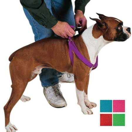 Guardian Gear Nylon 2 Step Harness 15-25in Pnk