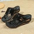 thumbnail image 6 of Sandals for Women, Fashion Women Casual Round Head Comfy Slippers Beach Casual Slipsole Shoes, 6 of 8