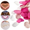 thumbnail image 2 of Valentine's Day Fake Flowers Decoration,200Pcs Plastic Rose Petals for Valentines Day Decorations, Fake Rose Petals for Romantic Night Decor,Valentines Day Weddings Party Decor(Multicolored2), 2 of 9