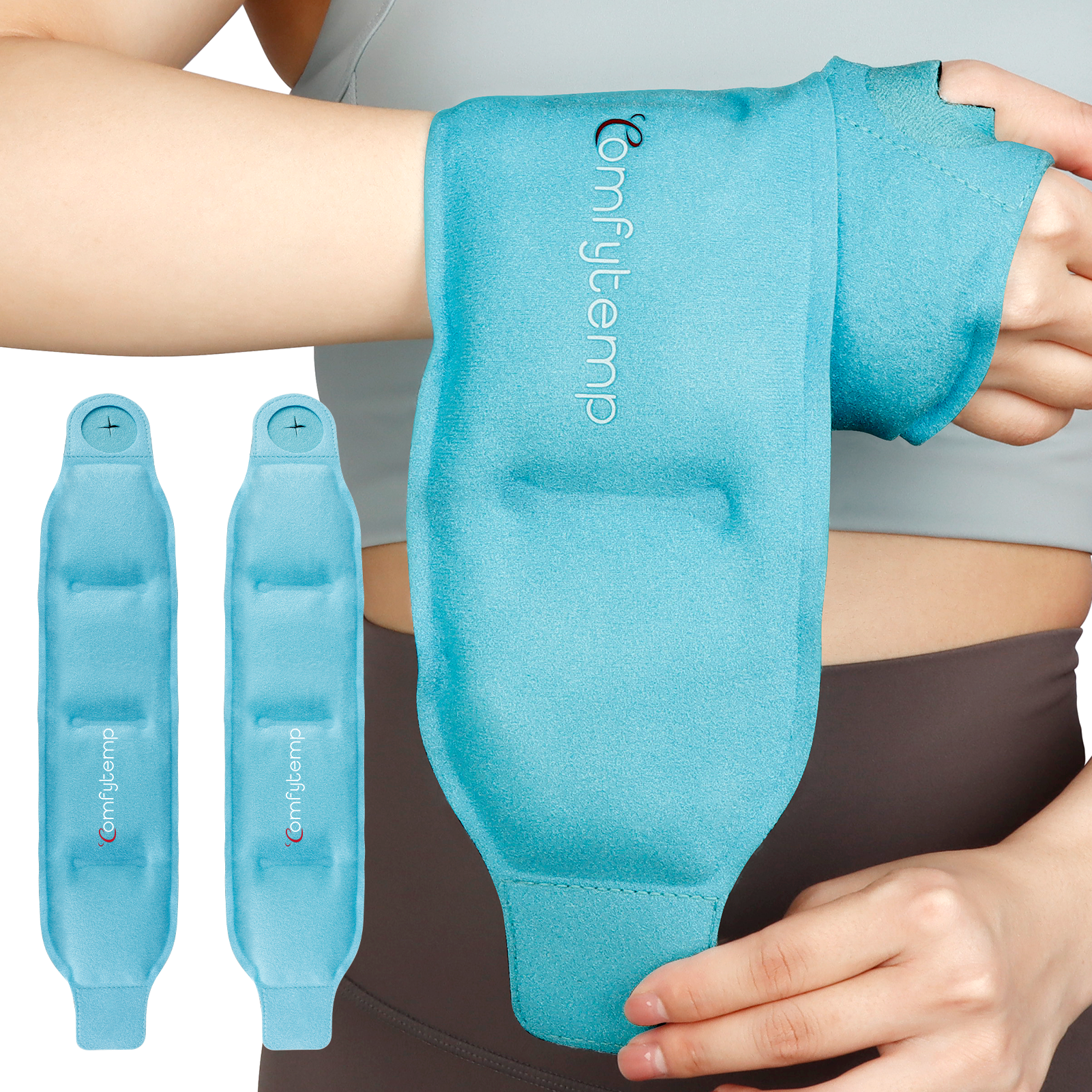 Comfytemp Reusable Wrist Ice Pack Wrap 2-Pack photo 7