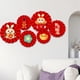 thumbnail image 5 of Pegatinas de pared con flores de papel para decorar la pared con buenos deseos, decoración tradicional china estilo A, 5 of 8